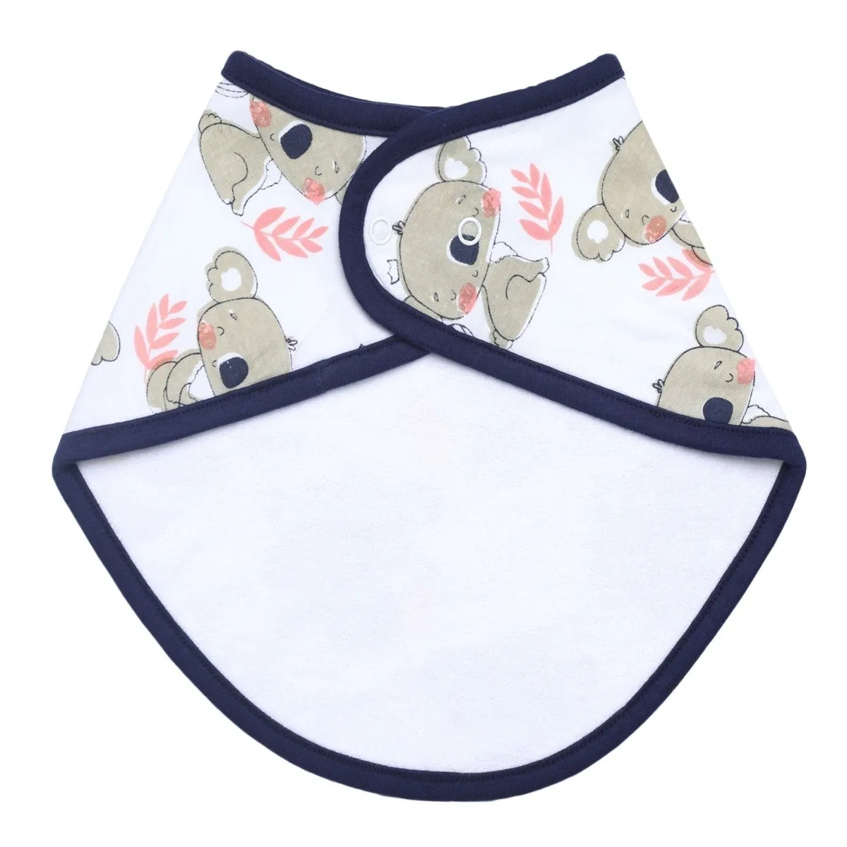 Combo of Dino Trip And Baby Koala Feeding Bibs- (Pack of 2)