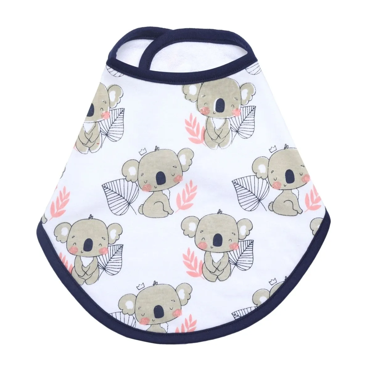 Combo of Dino Trip And Baby Koala Feeding Bibs- (Pack of 2)