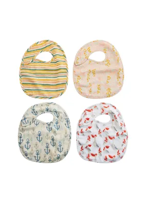 Cotton Printed Baby Bib - FINAL SALE