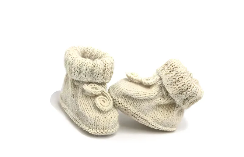 Cozy & Sustainable Baby Booties