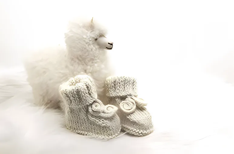 Cozy & Sustainable Baby Booties
