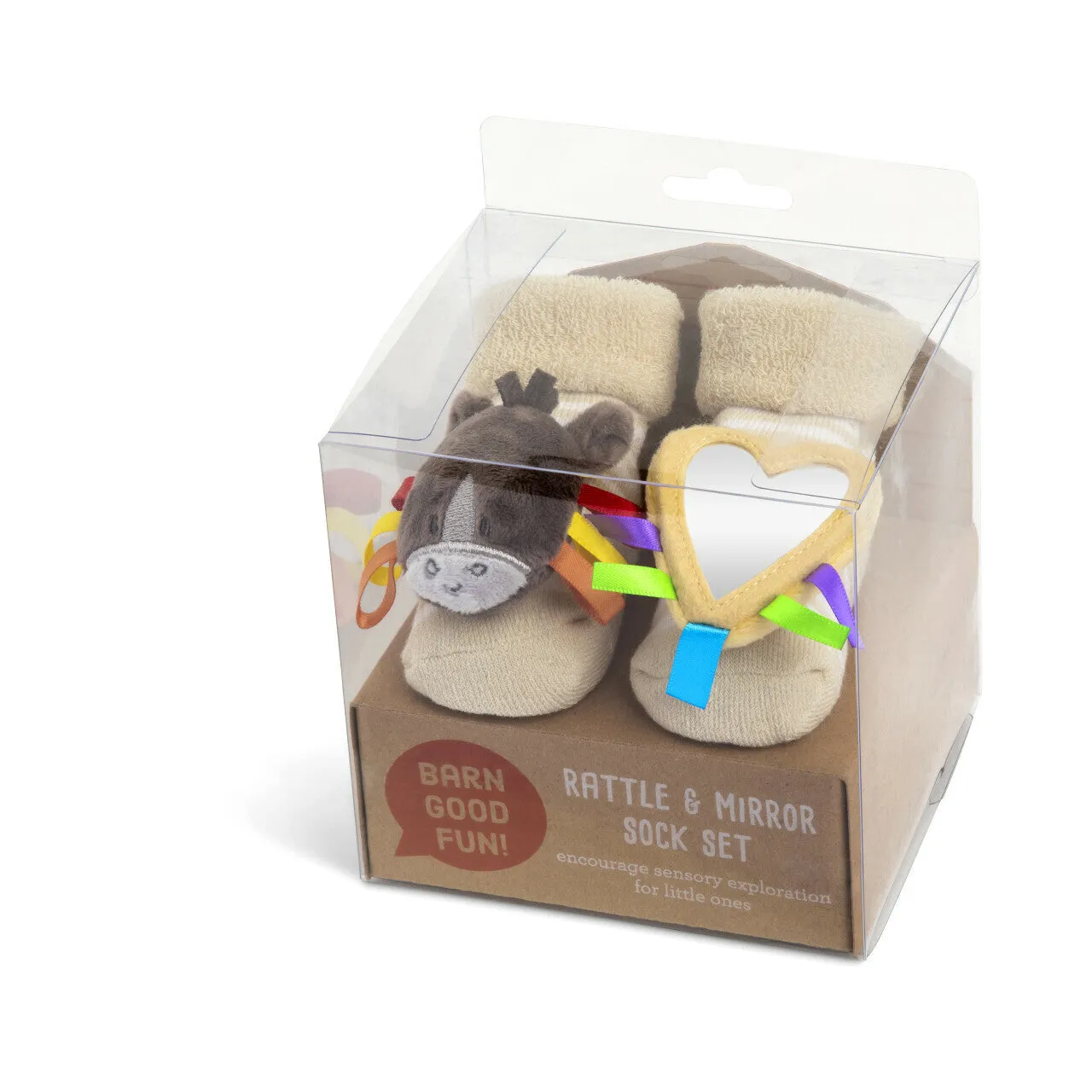 Demdaco Rattle Socks - Horse