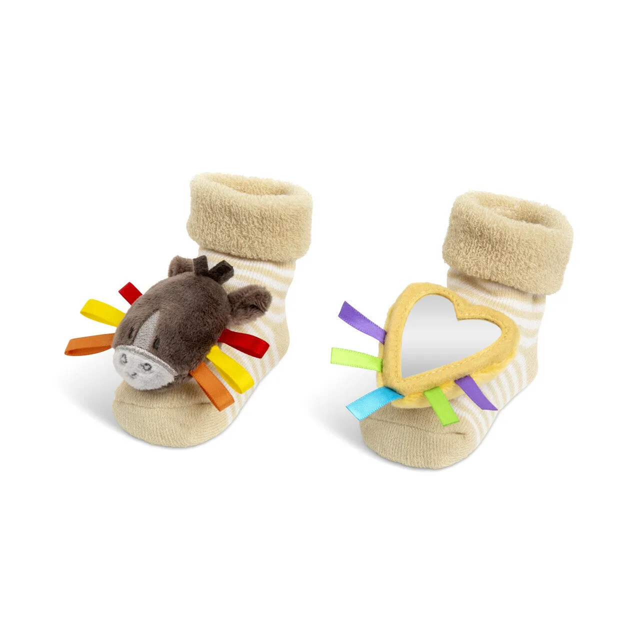 Demdaco Rattle Socks - Horse