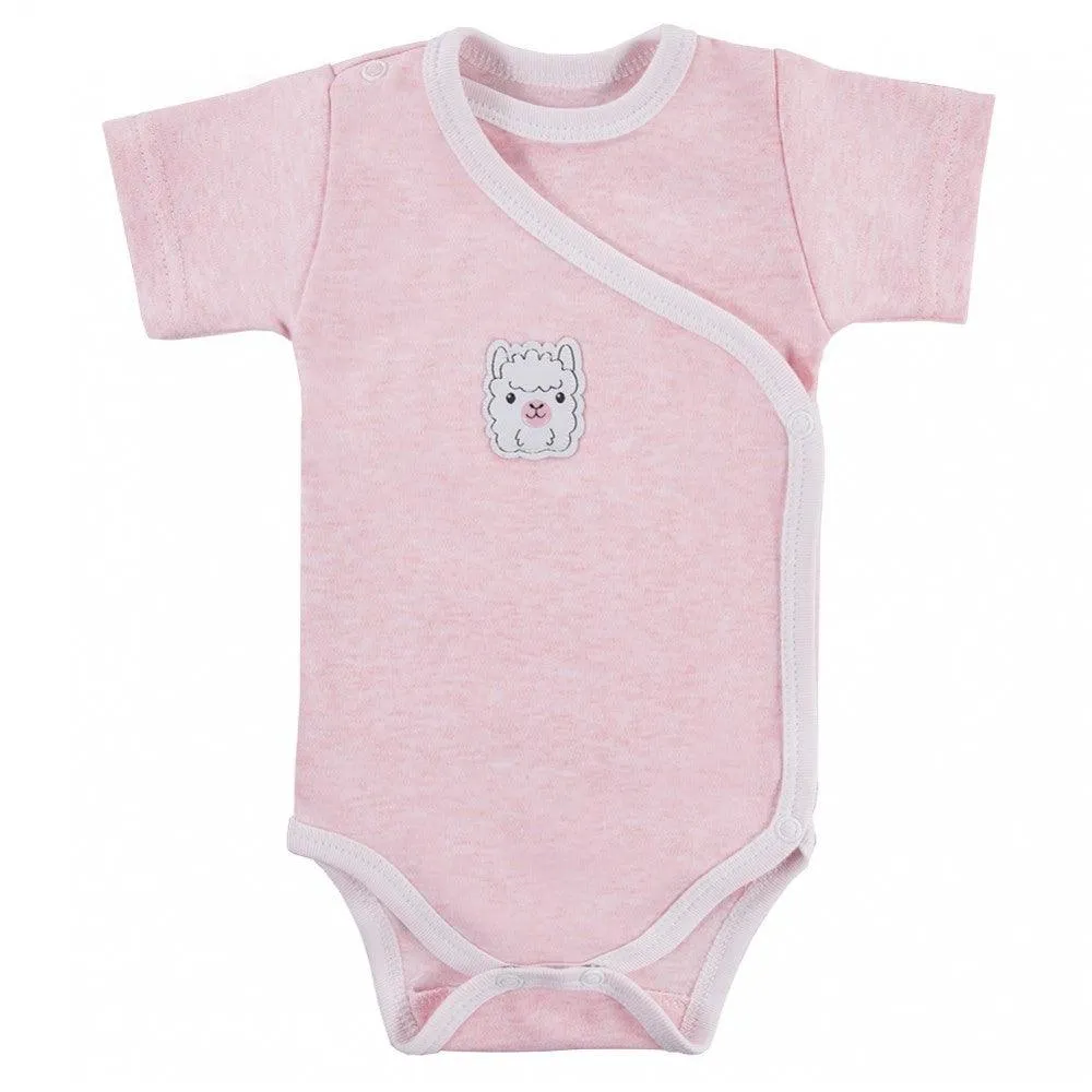 Ewa Klucze bodysuit babylove pink alpaca