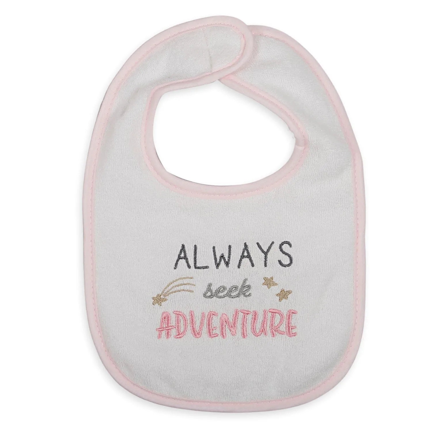 Feeding Bibs Pack Of 3 Adventurous Girl Multicolour