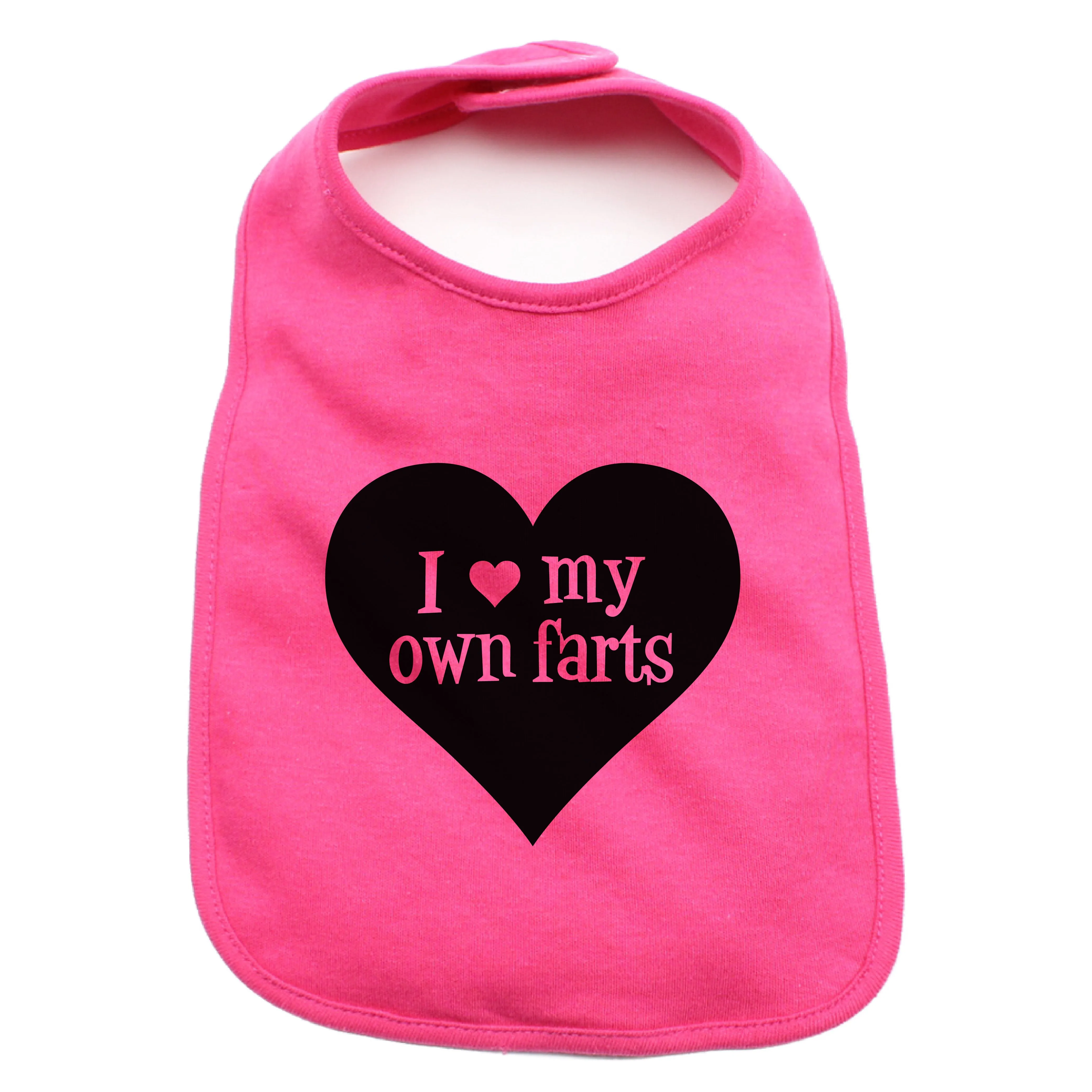 I love my own farts 100% Cotton Unisex Baby Bib