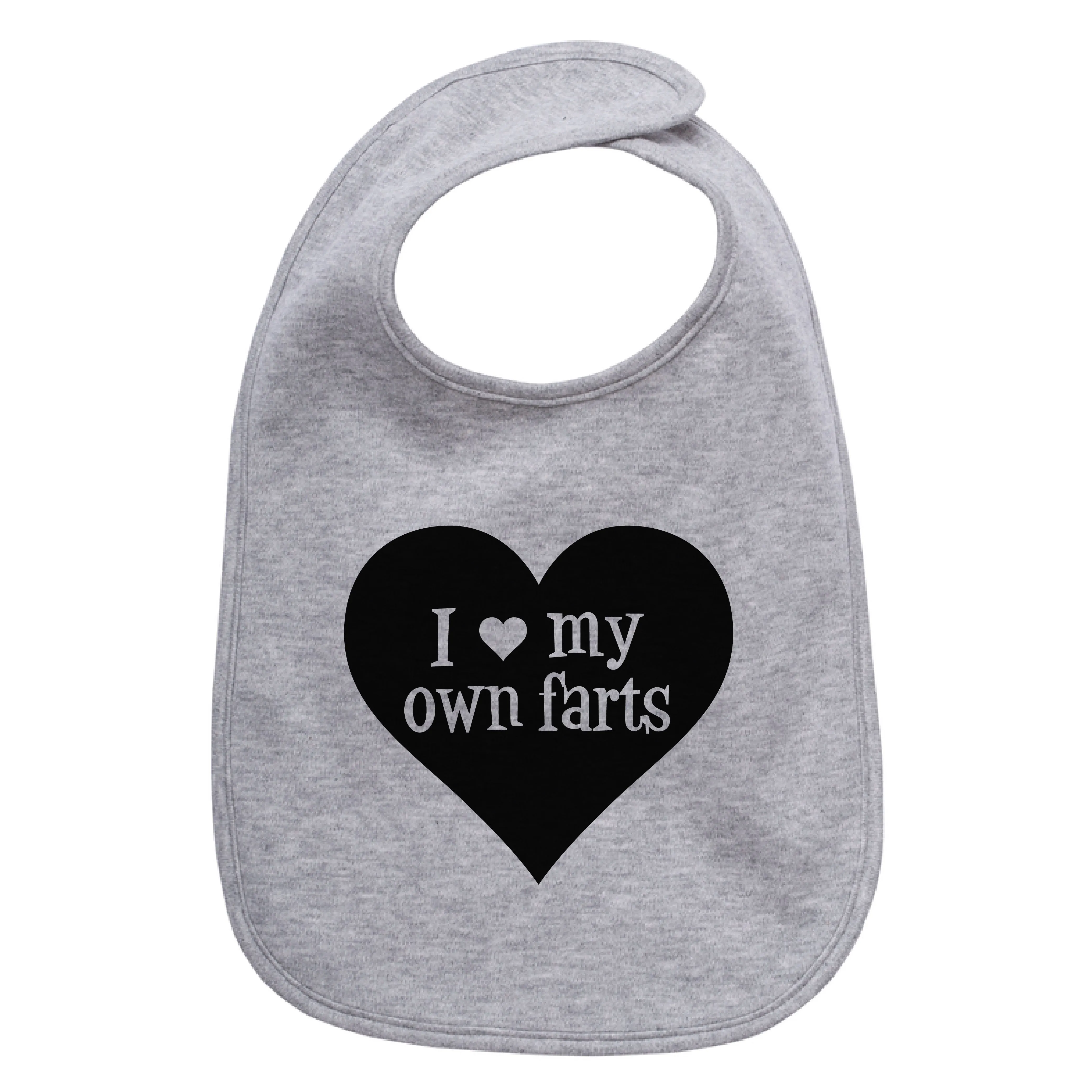 I love my own farts 100% Cotton Unisex Baby Bib