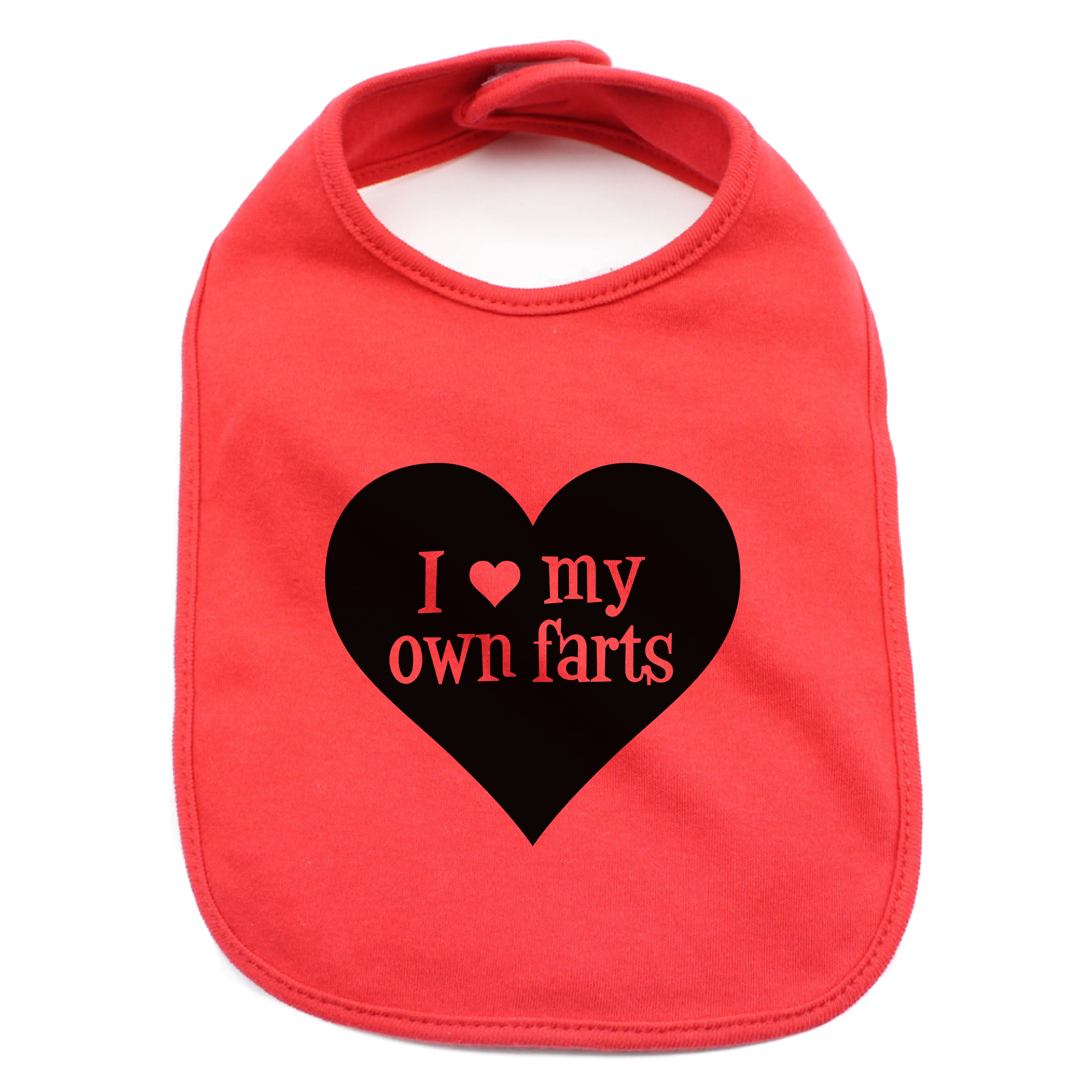 I love my own farts 100% Cotton Unisex Baby Bib