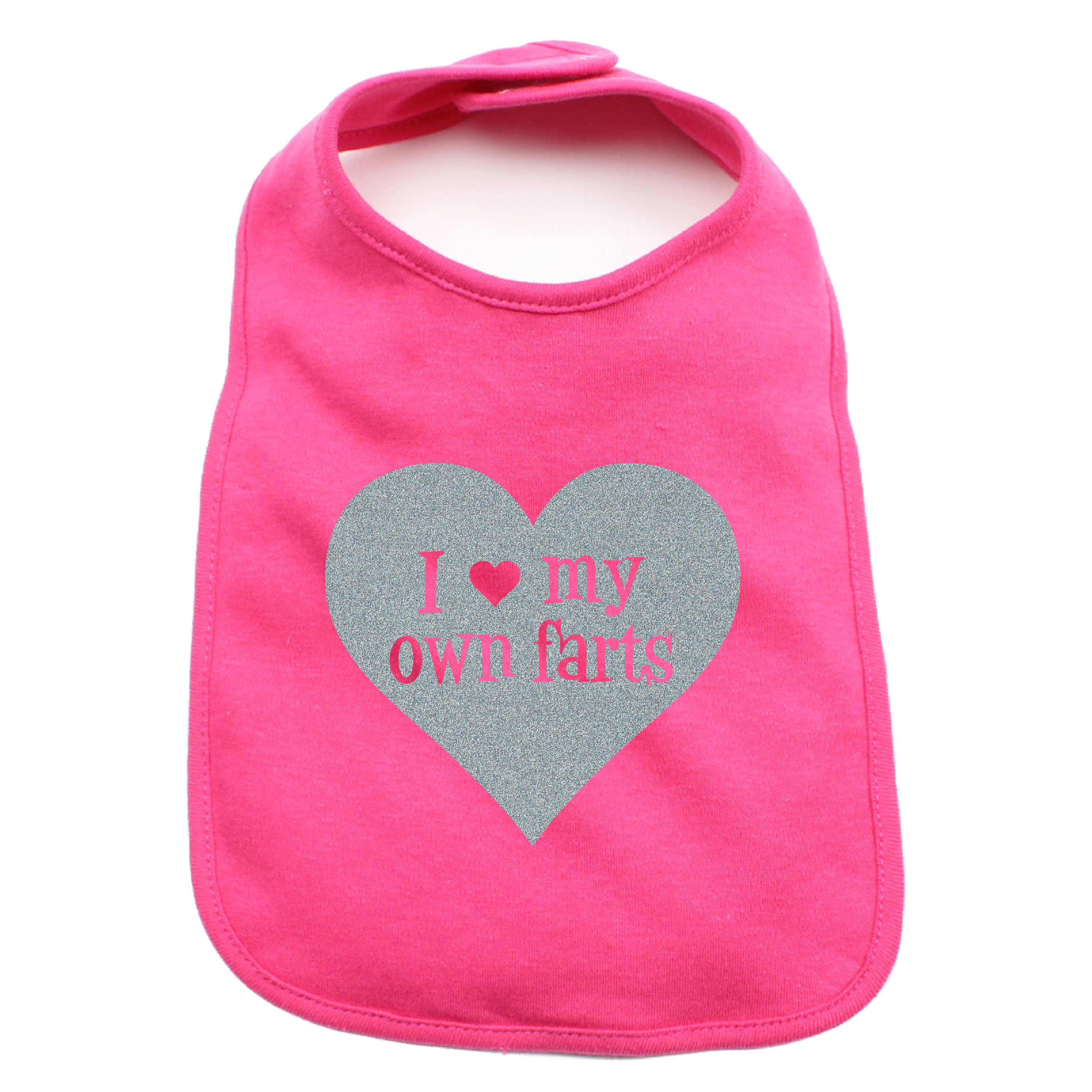 I love my own farts 100% Cotton Unisex Baby Bib