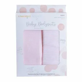 Kimberbelll Fill In The Blank June BodySuit Blushing Peach  6-9 months