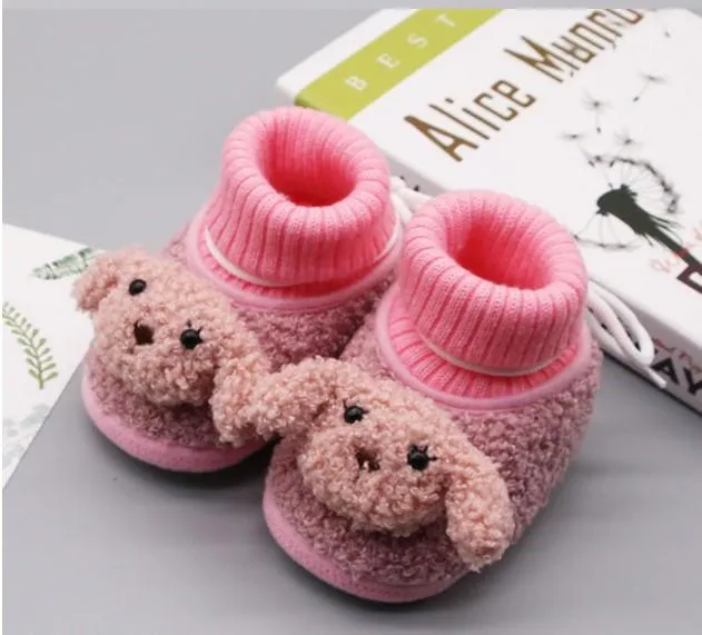 Knitted Baby Booties