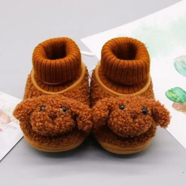 Knitted Baby Booties