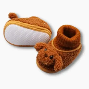 Knitted Baby Booties