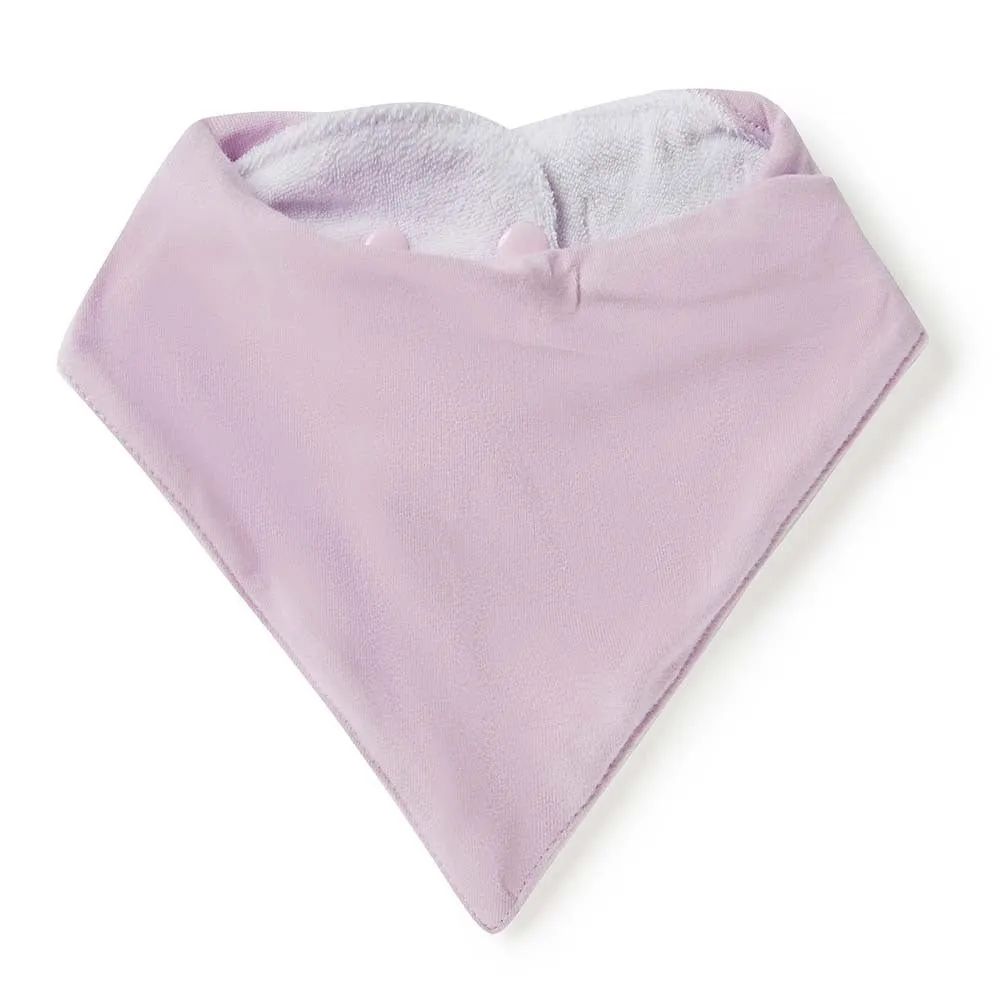 Lilac Organic Dribble Bib