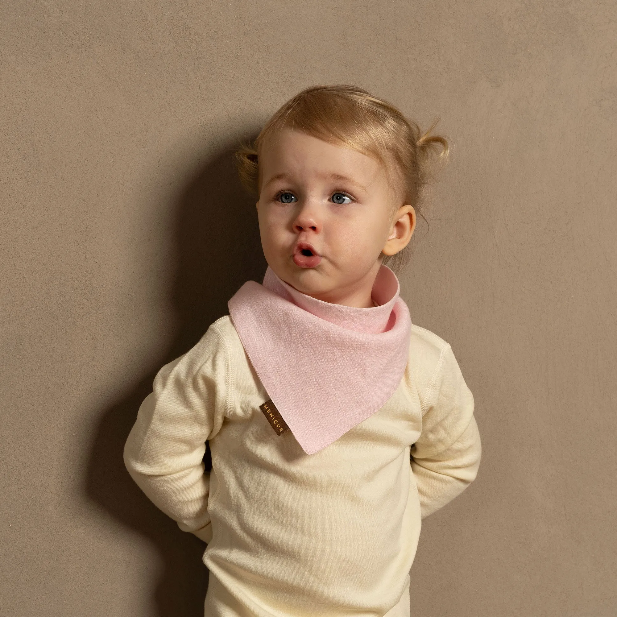 Linen Baby Bandana Bib 3-Pack