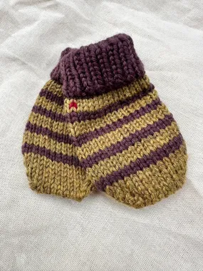 LM Knitted Baby Mittens