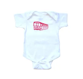 MBTA Red Line Subway Car Onesie
