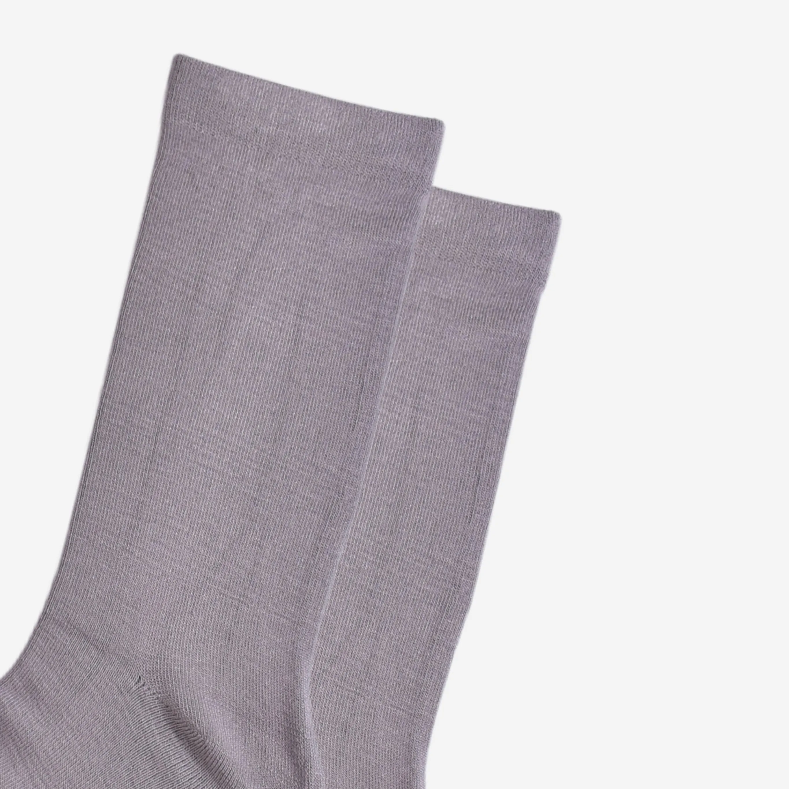 Men's Solid Bamboo Socks - Grey