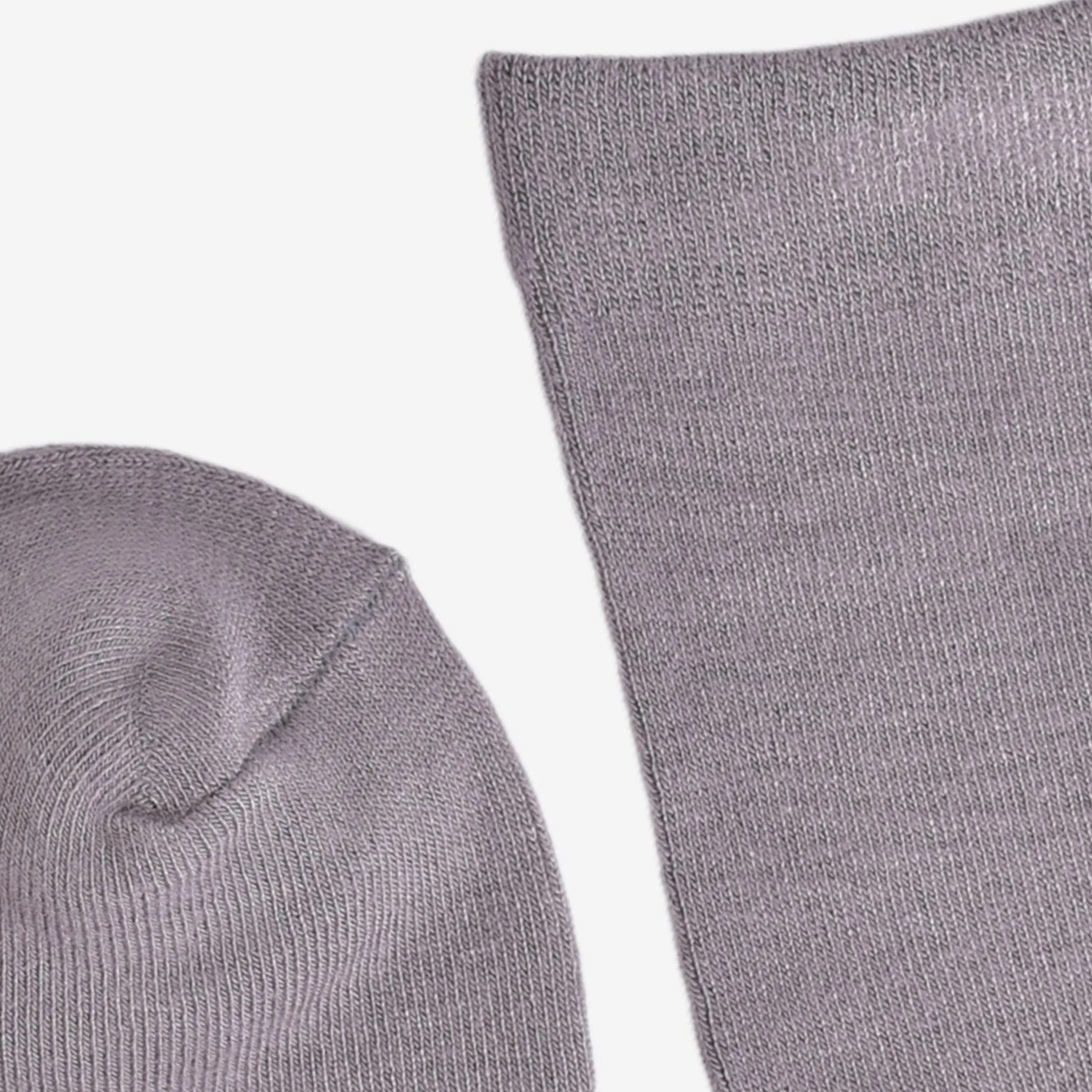 Men's Solid Bamboo Socks - Grey