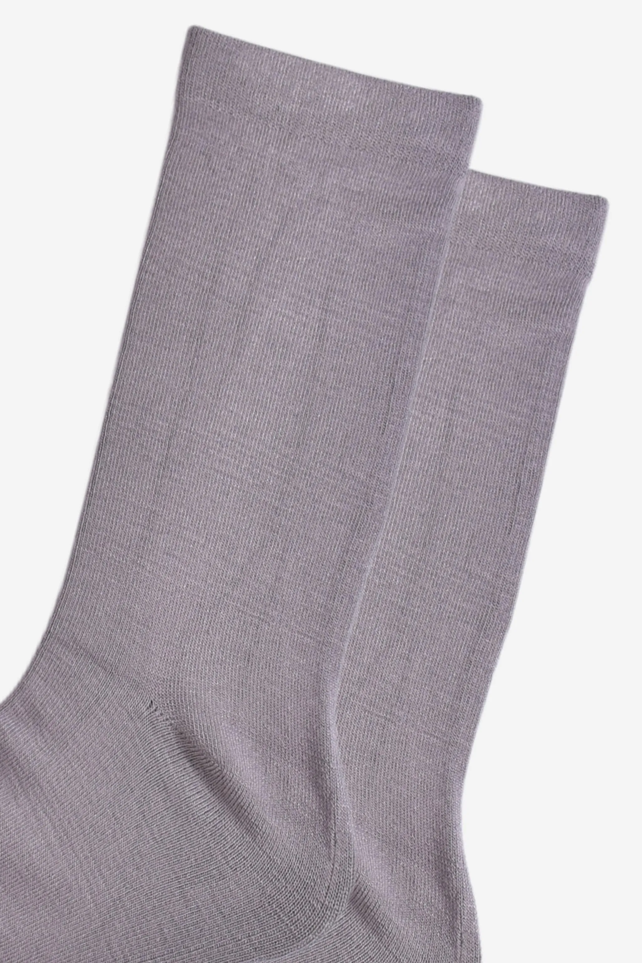 Men's Solid Bamboo Socks - Grey