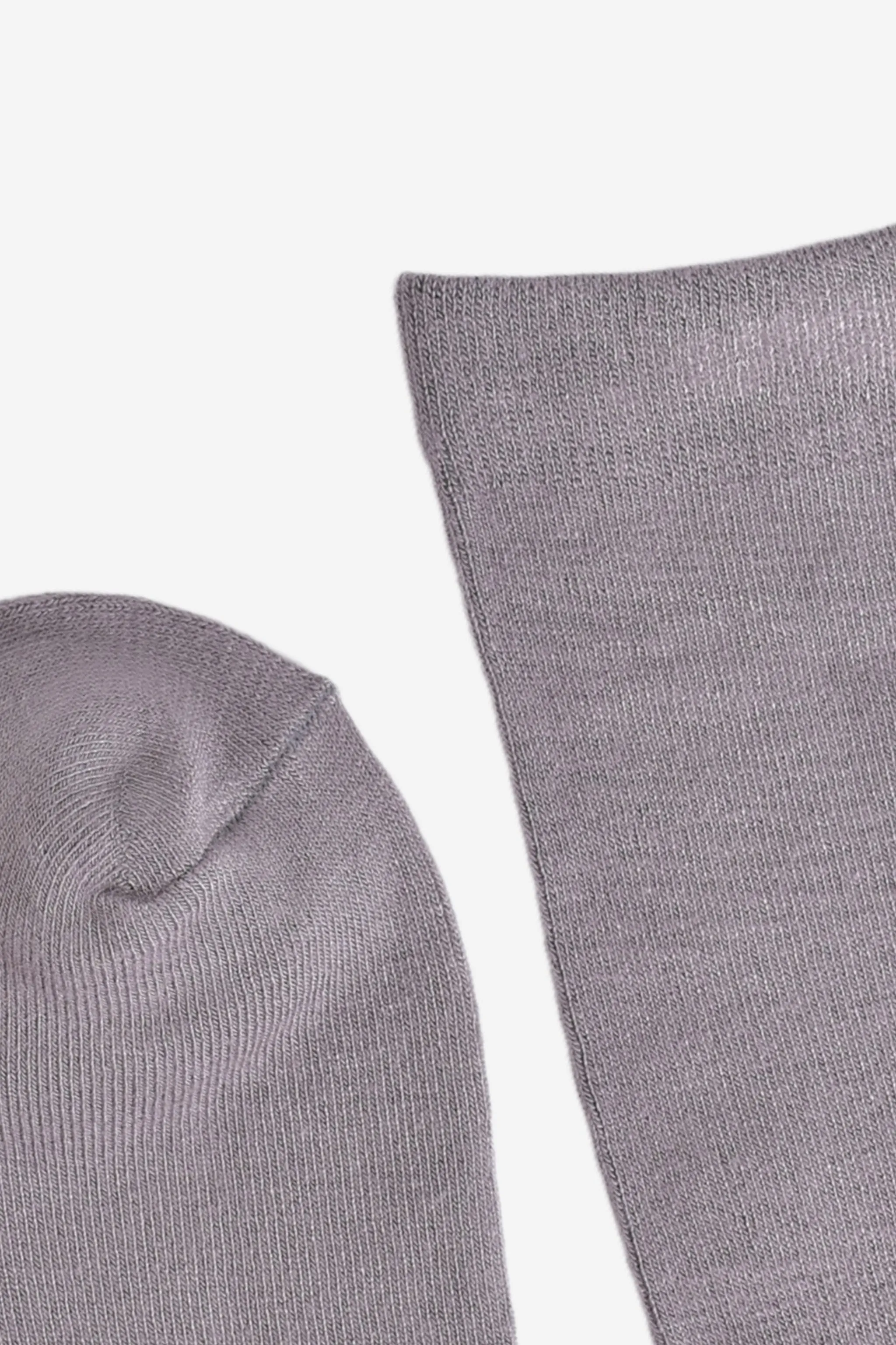 Men's Solid Bamboo Socks - Grey