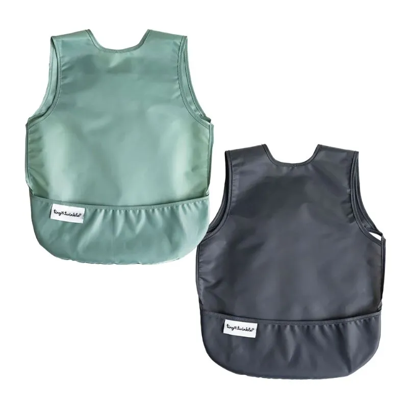 Mess-Proof Apron Bib - 2 Pack