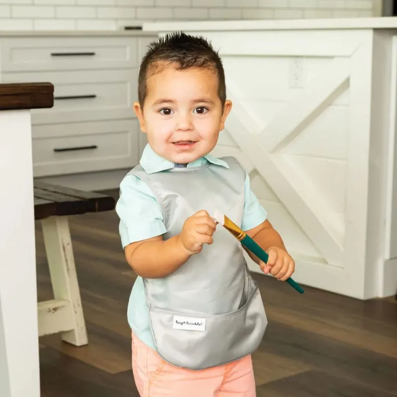 Mess-Proof Apron Bib - 2 Pack