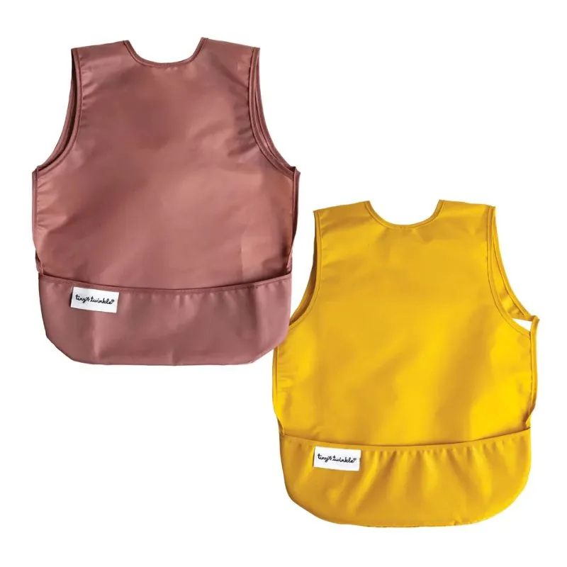 Mess-Proof Apron Bib - 2 Pack