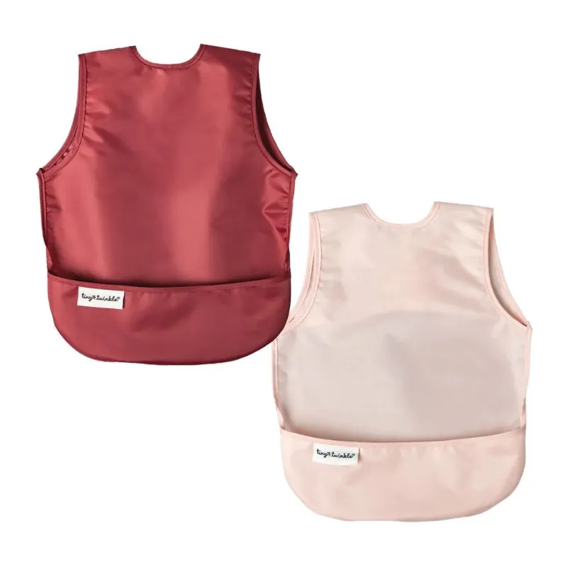 Mess-Proof Apron Bib - 2 Pack