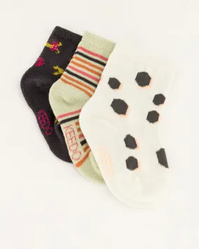 Midnight 3 Pack Socks