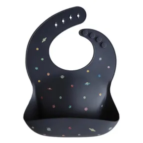 Mushie Silicone Baby Bib Planets