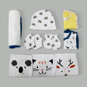 Newborn Baby Essentials | Baby Gift Hamper | Set of 9