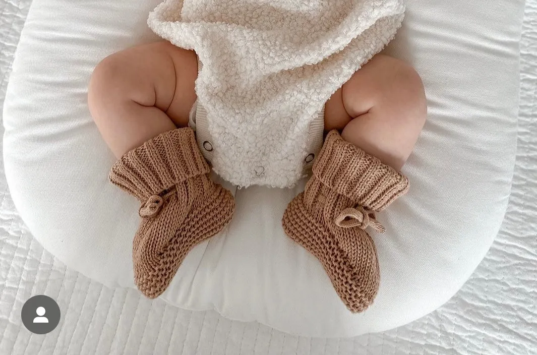Newborn baby Knitted Booties