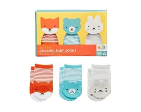 Organic Baby Socks (Set of 3)