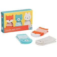 Organic Baby Socks (Set of 3)