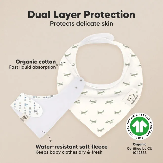 Organic Cotton Bandana Bibs - Vessels