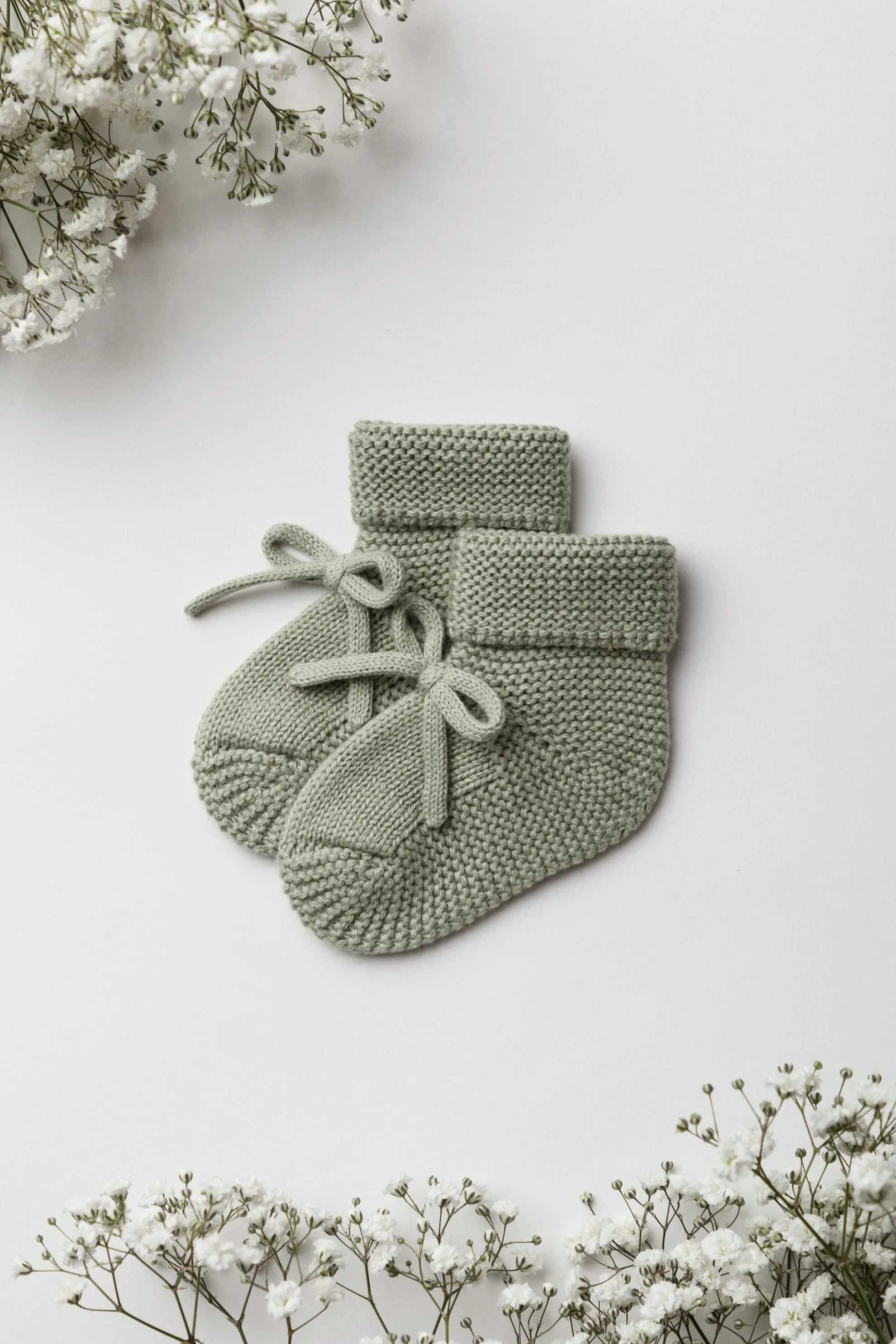 Organic Cotton Classic Baby Bundle - Sage