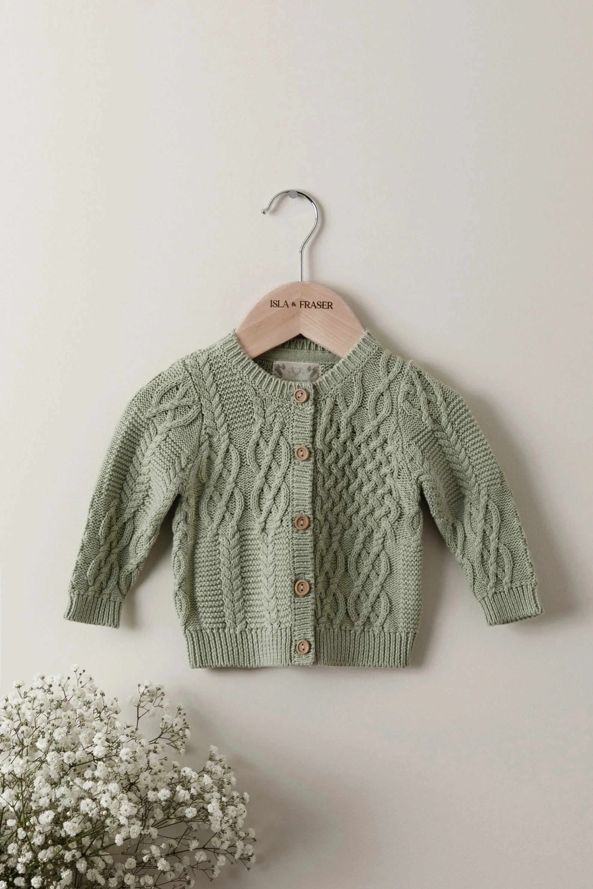 Organic Cotton Classic Baby Bundle - Sage