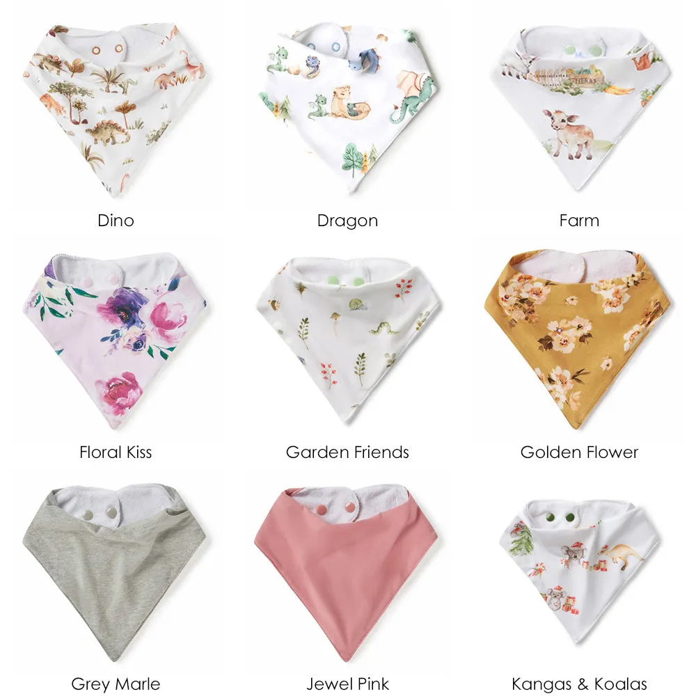 Organic Dribble Bib 2 Pack