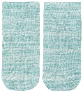 Organic Socks Ankle Marle- Jade