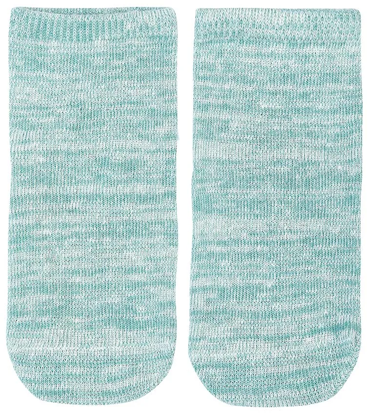 Organic Socks Ankle Marle- Jade