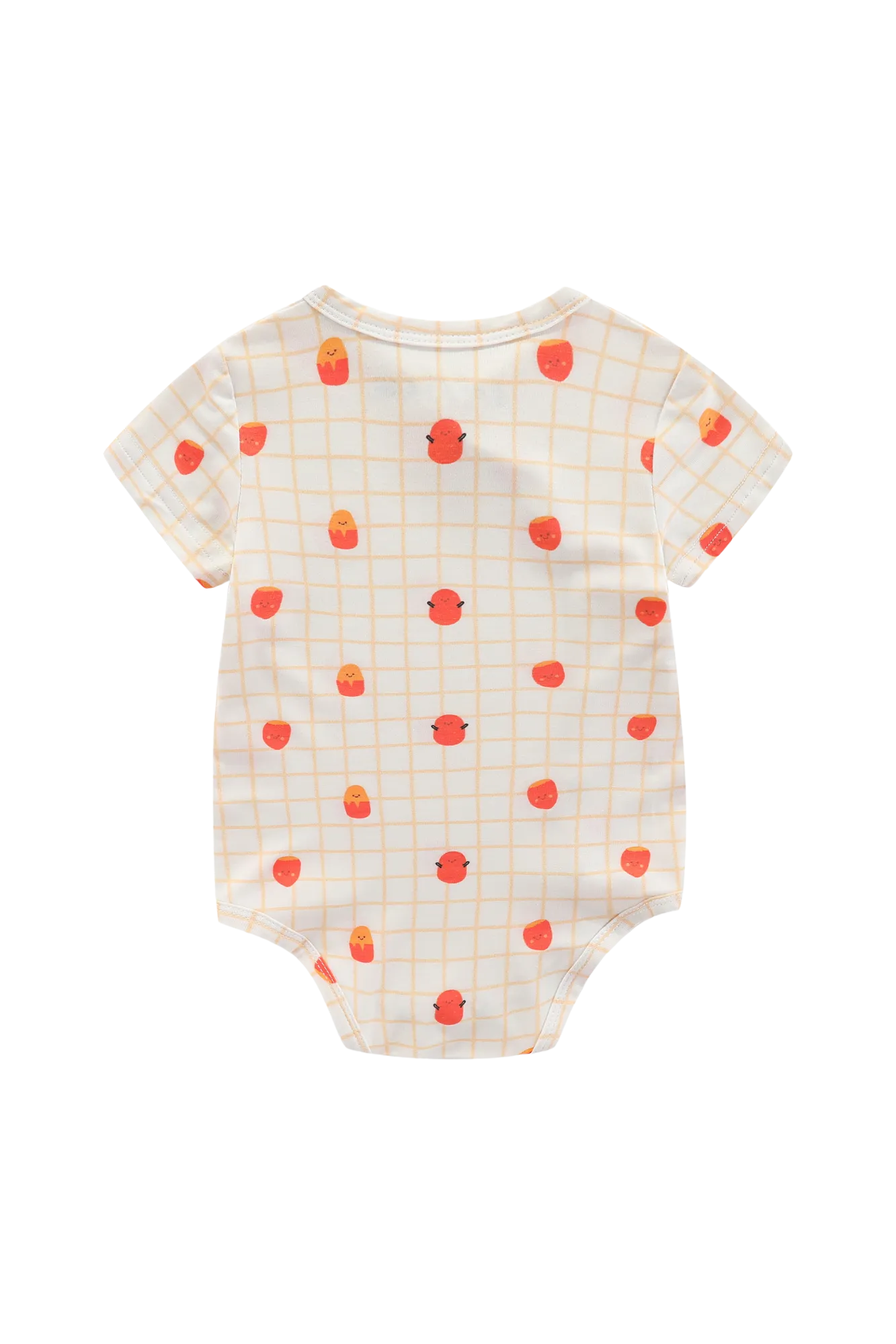 Organic Soft Kimono Bodysuit Sweet Potato