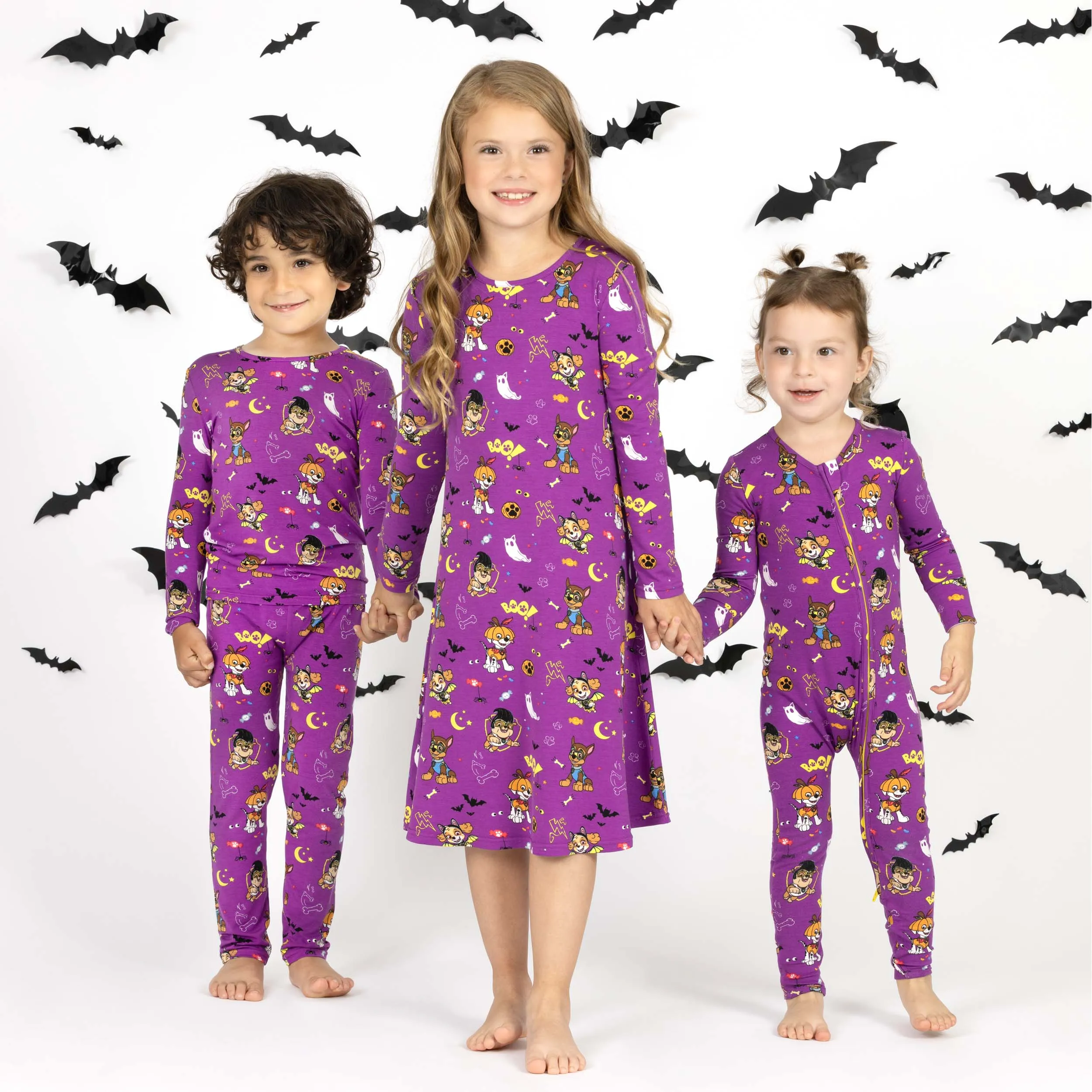 PAW Patrol Halloween Bamboo Convertible Footie