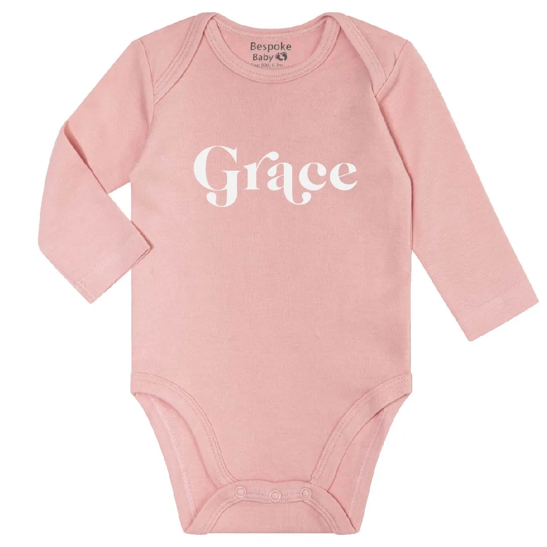 Personalised Bodysuit | Style 3 | 3 Colours