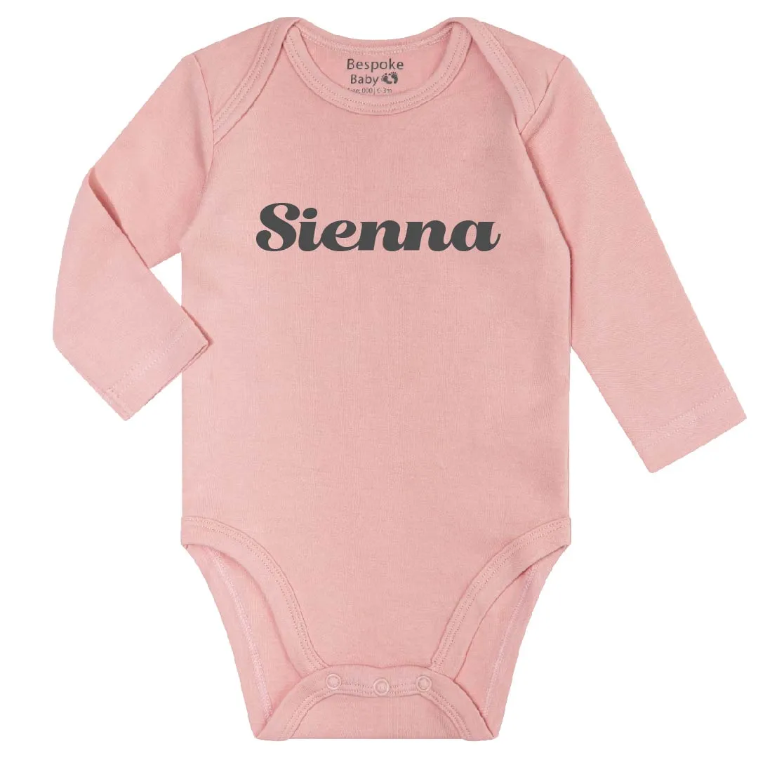 Personalised Bodysuit | Style 7 | 3 Colours