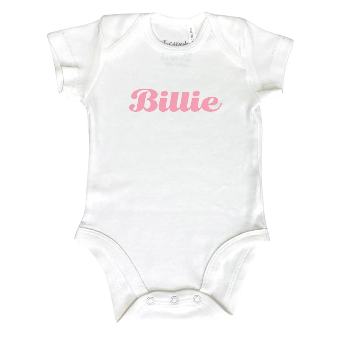 Personalised Bodysuit | Style 7 | 3 Colours