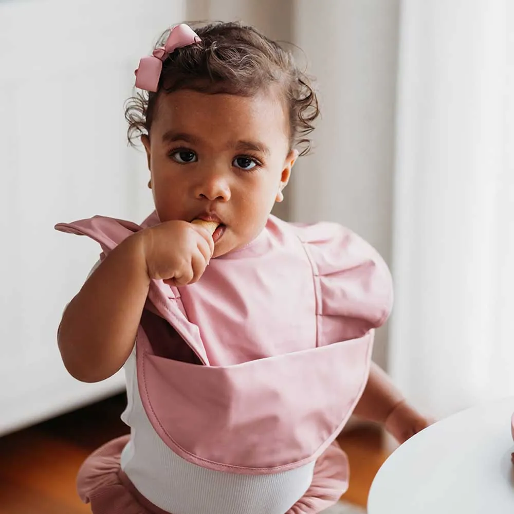 Primrose Frill Snuggle Bib