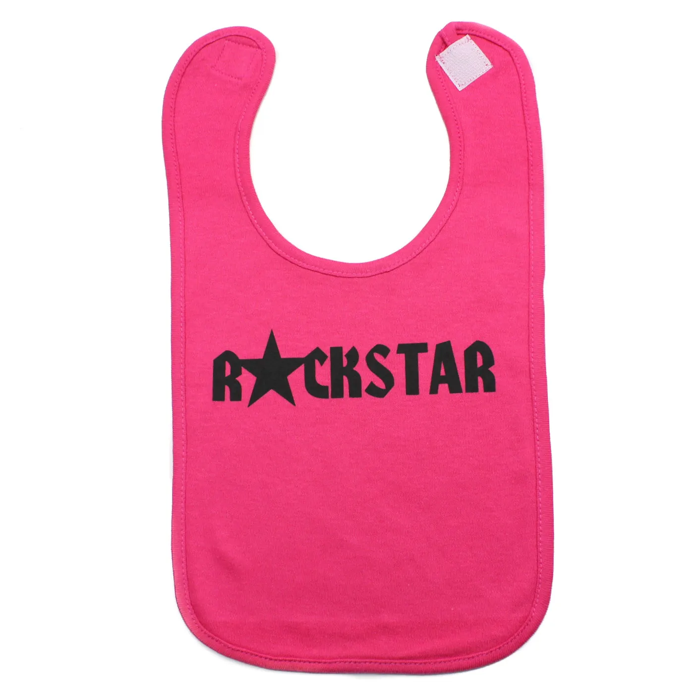 Rockstar Cool Unisex Newborn Baby Soft Cotton Bib