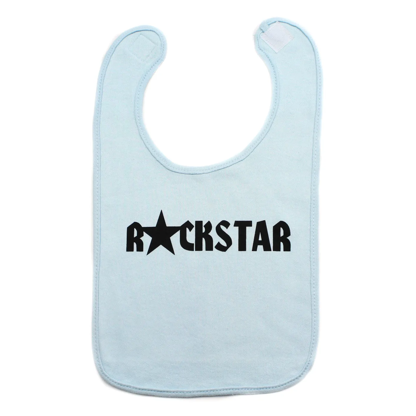 Rockstar Cool Unisex Newborn Baby Soft Cotton Bib