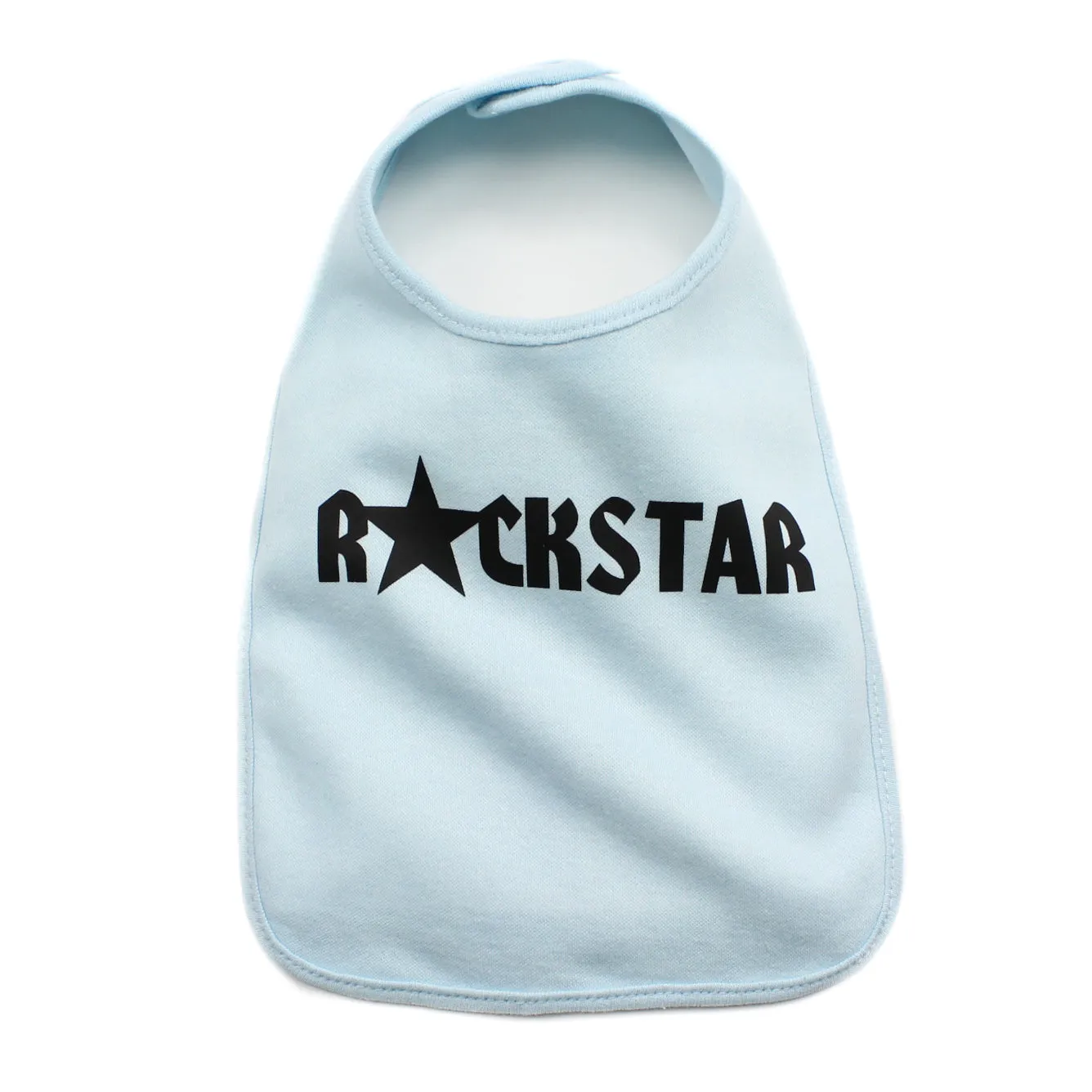 Rockstar Cool Unisex Newborn Baby Soft Cotton Bib